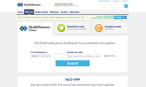2014 Authenticated Site - Find Care